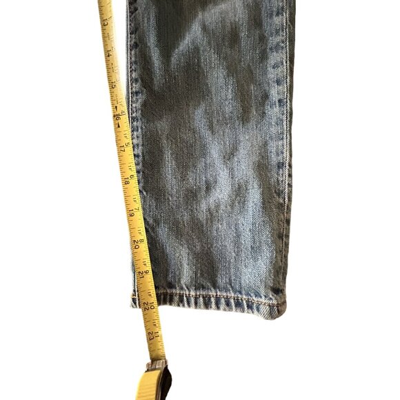 Gap Denim Overalls Medium Distressed Youth Adjustable Straps - Picture 8 of 9